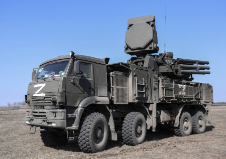 Российские военные получили новые «Панцири»