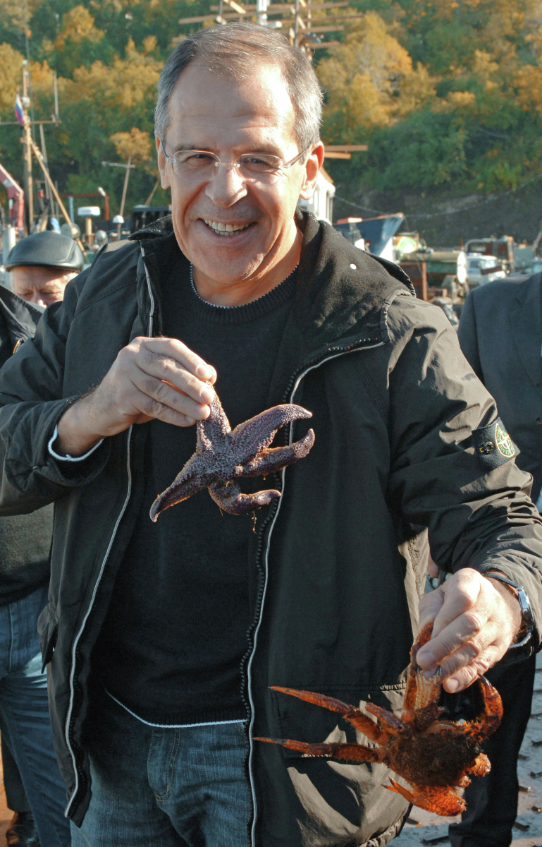 Министр иностранных дел России Сергей Лавров, 2007 год