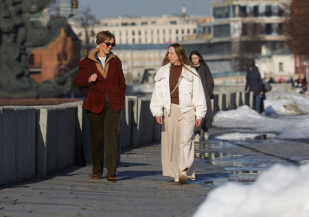 Москвичам рассказали, когда в столице полностью сойдет снег