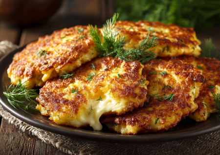 Простые капустные оладьи: никакой муки, лишь капуста, яйцо, любимые специи