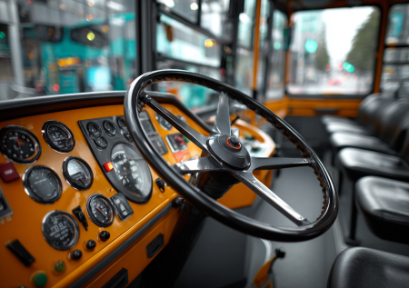 Подросток угнал автобус, чтобы подвезти подругу до школы в 150 километрах