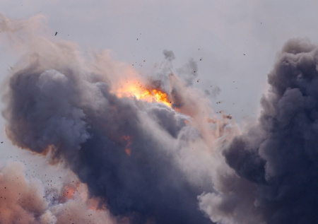 Подпольщик Лебедев заявил о взрыве на полигоне ВСУ
