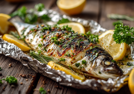 Молочная рыба в фольге — ваш билет в гастрономические тропики. Готовлю нежнейшее мясо со сладковатыми нотками, томленное с лимоном