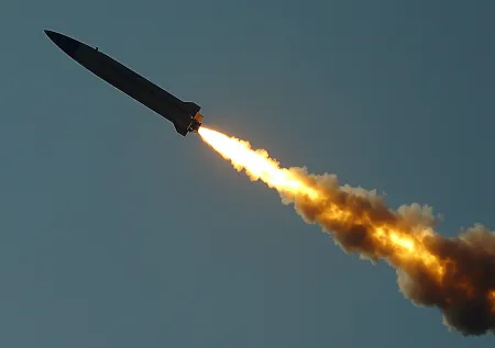 В Сети появилось видео удара по израильскому городу