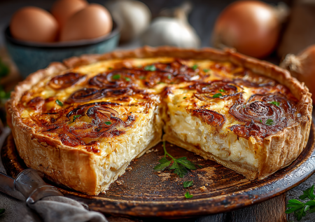 Луковый пирог: готовим домашний деликатес — вы не поверите, что это лук!