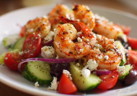 Я пожалела, что не приготовила этот салат раньше: деликатес с креветками