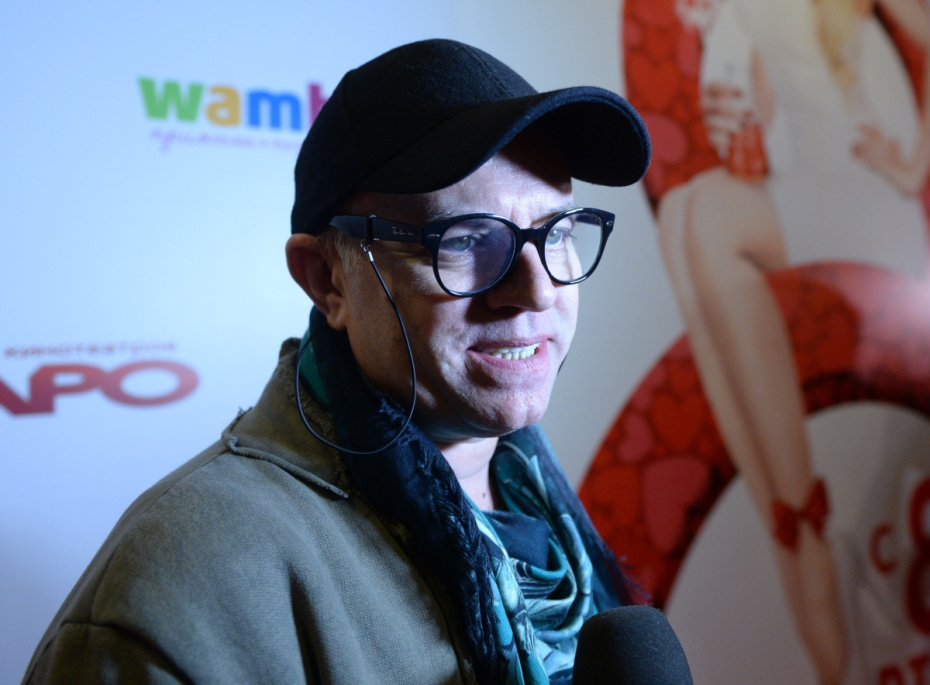 Алексей Климушкин во время премьеры фильма «С 8 Марта, мужчины!» в кинотеатре «Октябрь» в Москве