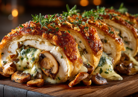 Этот мясной рулет — топ-решение для уютного ужина без хлопот. Готовлю так — и семья сбегается к столу