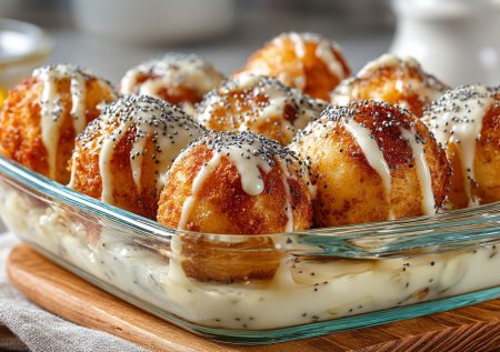 Полоцкие сырники в сметанной заливке с маком: традиционное белорусское блюдо, вкус — просто чума