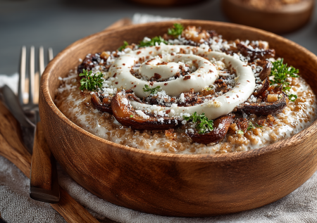 Завтрак из гречки: высыпаю крупу на сковороду и ставлю на огонь — на выходе сливочная бомба