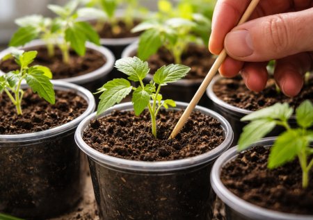 Вы поливаете и лелеете рассаду, а она не растет? Простой прием, о котором часто забывают