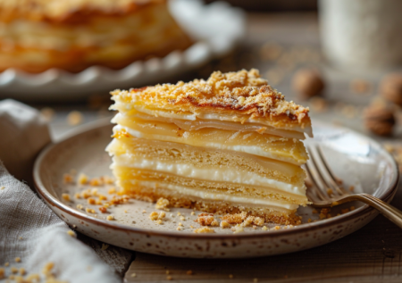 Беру слоеное тесто и сгущенку: теперь никаких 12 часов возни — этот «Двойник Наполеона» получается за полчаса