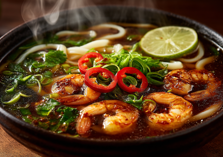 Постный, но не пресный: азиатский суп с креветками, который перевернет ваше представление о легкой кухне