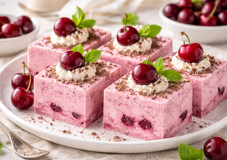 Десерт из банки йогурта и пачки вишни: готовим суфле — нежнейшее, хочется есть и не останавливаться