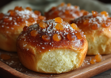 Беру творог, муку и мед — и пеку булочки «Бусинки» с курагой и миндалем: без дрожжей, но выше кекса и нежнее бисквита