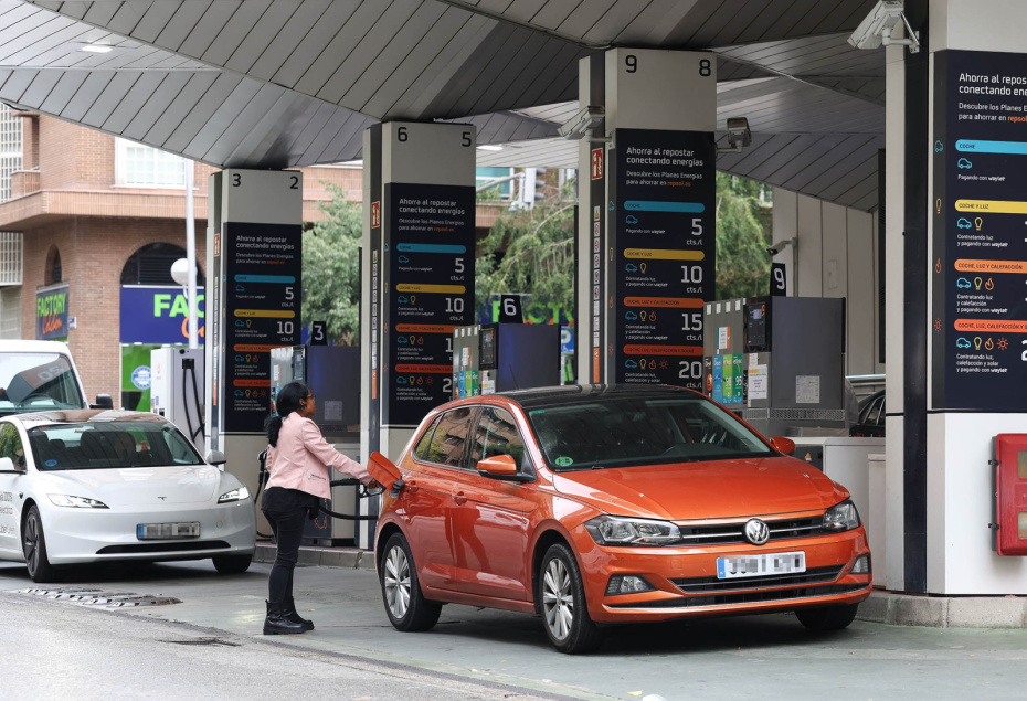 Очередь на АЗС, Испания