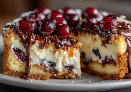 Совместила песочное тесто и творожную начинку, чтобы сделать вкусное и красивое комбо: теперь домашние просят этот торт на каждый праздник