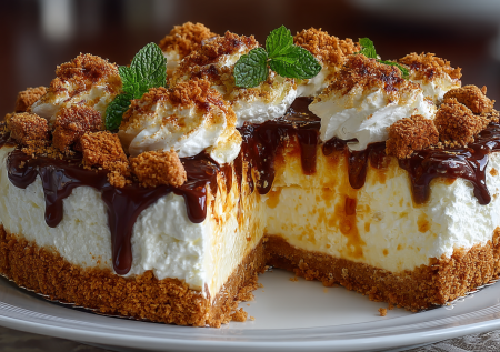 Никакой возни с коржами: все по 200 — и шикарный торт «Ванильное небо» готов: без духовки и выпечки