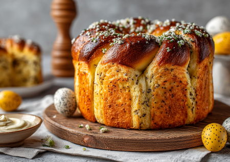 Рецепт кулича для тех, кто любит булочки с маком: все просто — на подготовку уйдет 15 минут