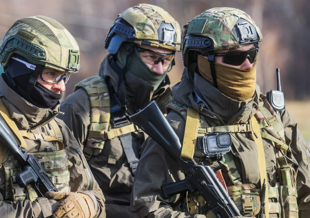 Работа спецназа по защите Гладкова от атаки БПЛА попала на видео