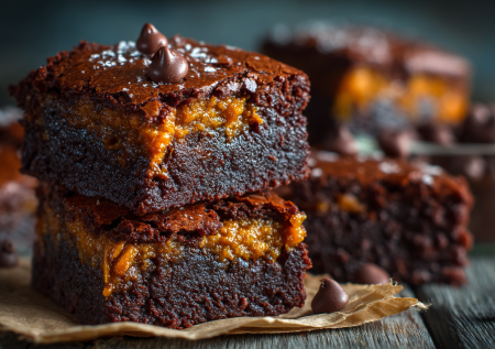 Шоколадный брауни больше не в моде — готовлю тыквенный, с ореховой ноткой и тающей текстурой. Всего 4 ингредиента и 30 минут