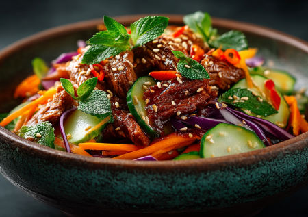 Преображение соевого мяса для постного стола: этот салат в корейском стиле стал моим личным хитом