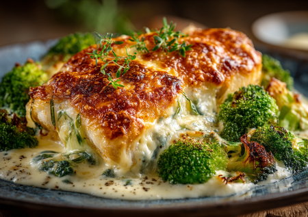 Стал фанатом брокколи только из-за этого рецепта — готовлю рыбку с овощами и нежным соусом. Ужин, который покорит всех