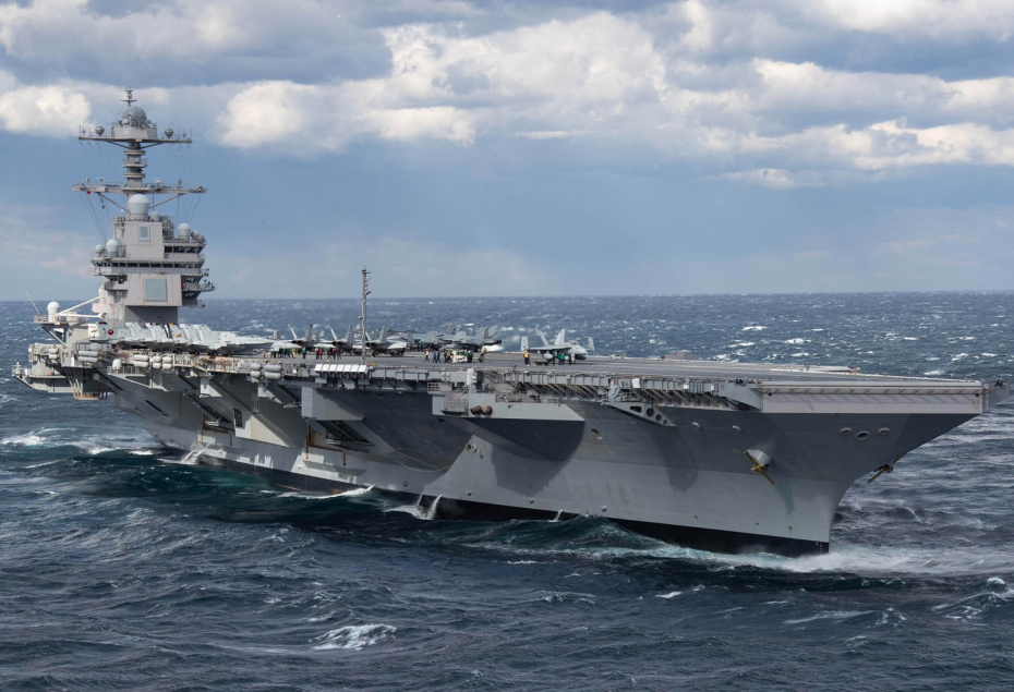 Авианосец USS Gerald R. Ford