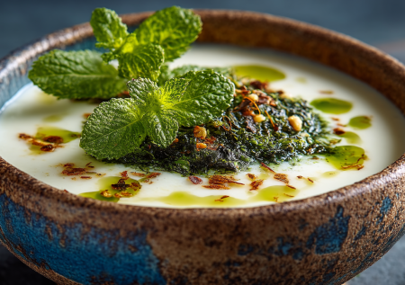 Этот йогуртовый суп — турецкая классика, которую я полюбил с первой ложки. Нежный, бархатистый, с ароматом мяты и кремовой текстурой