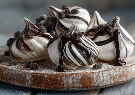 Добавил в безе шоколад и получил необычный десерт — теперь просят на каждом празднике. Рецепт проще некуда