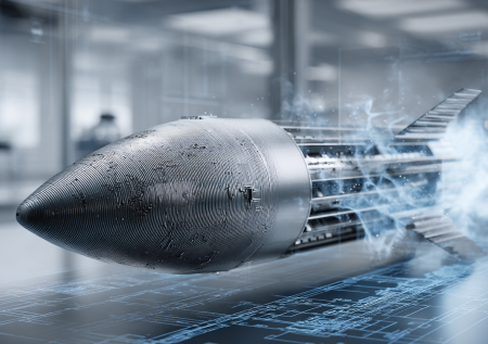 Дешевые корпуса для ракет начали штамповать в морском контейнере в США