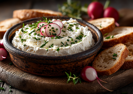 Долго искал легкую закуску к весеннему столу. Нашел гзик — намазка на хлеб, в лаваш, к мясу, куда угодно