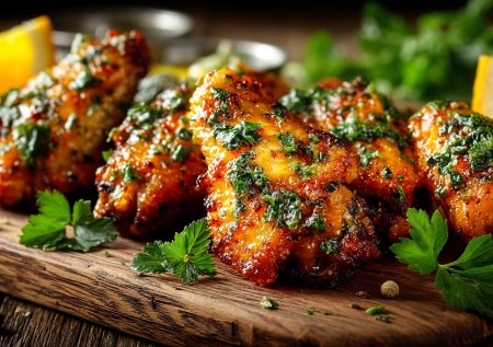 Эти апельсиновые куриные крылышки — настоящая бомба на любом столе. Хрустящая корочка, нежное мясо, а сверху — цитрусовый соус