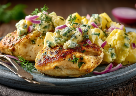 Вкуснятина на горячее, и сразу с гарниром: курица с картошкой в новой интерпретации