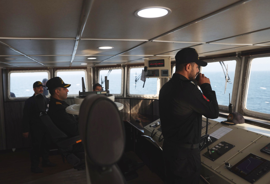 Военный корабль Ирана