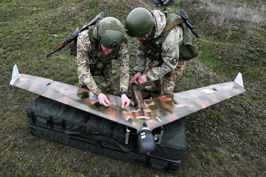Боевая работа расчета БПЛА в зоне СВО