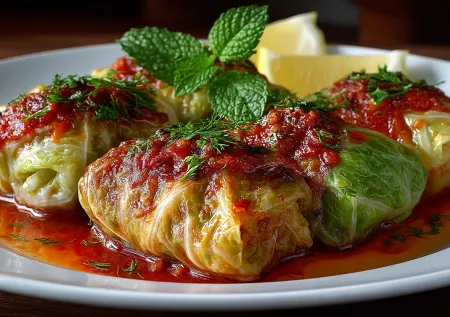 Голубцы без мяса с восточным акцентом: ароматное блюдо, которое удивит даже гурманов