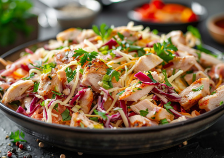 Забудьте о скучных ужинах: этот салат из пекинской капусты сметут за минуту