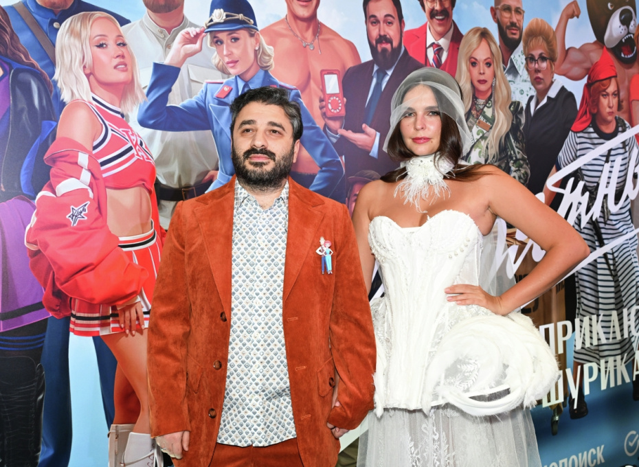 Сарик Андреасян и актриса Лиза Моряк