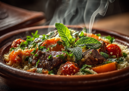 Путешествие на кухню Магриба: тающая баранина с кускусом. Пряные ноты зиры в идеальном дуэте с мясом. Готовлю вместо обычного гуляша