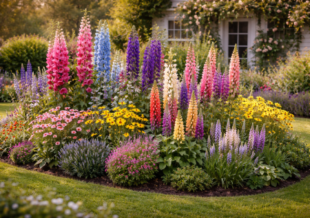 Высокие, горят как факелы и можно сажать прямо в грунт: 6 многолетников с обалденными цветами