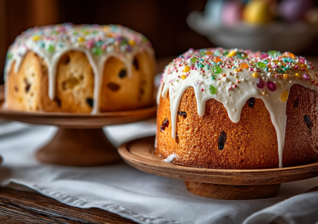 Делаю в ночь — утром выпекаю: пышный и мягкий кулич на венском тесте — не крошится и не черствеет