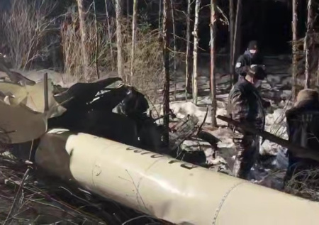 После крушения вертолета в Приамурье завели дело о подделке номера