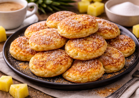 Банка ананасов и кефир: ананасовые оладьи — это надо пробовать! Нежные, ароматные и божественно вкусные