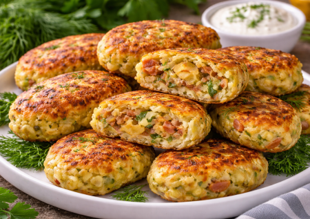 Вкуснее надоевших мясных: капустные котлеты с беконом — сочные внутри и с аппетитной корочкой без лишней возни