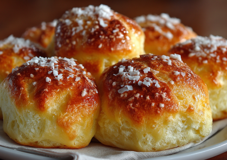 И без дрожжей все суперпышно: стакан кефира да полпачки творога — творожные булочки-поцелуйчики пахнут счастьем и весной