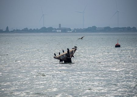 Британцы испугались возможного взрыва на затонувшем у берегов Лондона судне