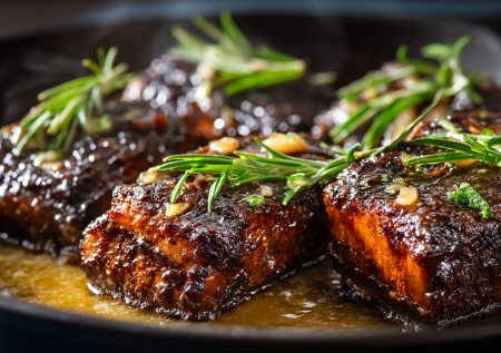 Этот рецепт перевернул мое отношение к ребрышкам: секрет в чесночном креме — трюк, который творит чудеса с мясом!