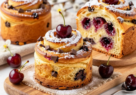 Никакой возни с глазурью: этот краффин сам по себе красив — слоистое тесто и насыщенная начинка. Мой пасхальный хит