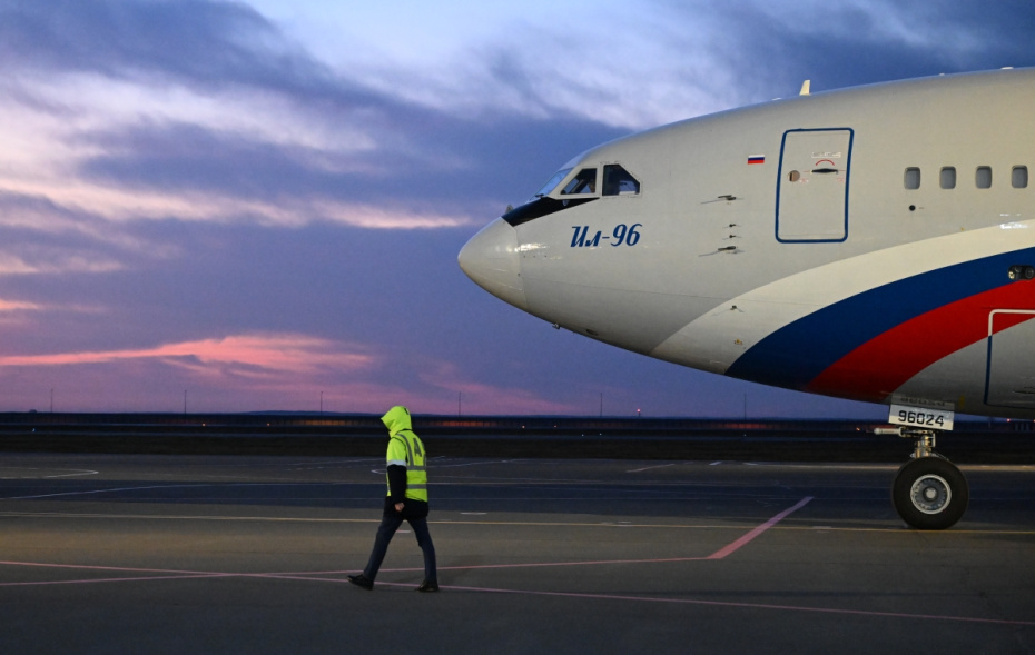 Самолет специального летного отряда «Россия»